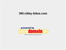 Tablet Screenshot of 360.ridley-bikes.com