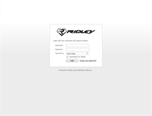 Tablet Screenshot of newsletter.ridley-bikes.com